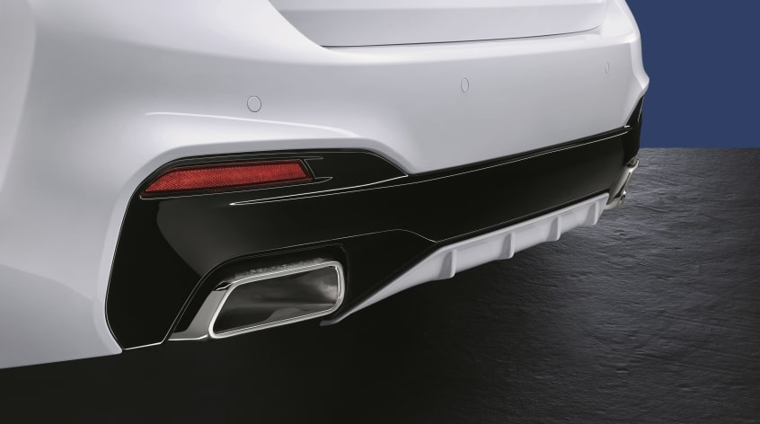 Genuine M Performance Tailpipe Trims Set Chrome Fits G30 G31 18302449928