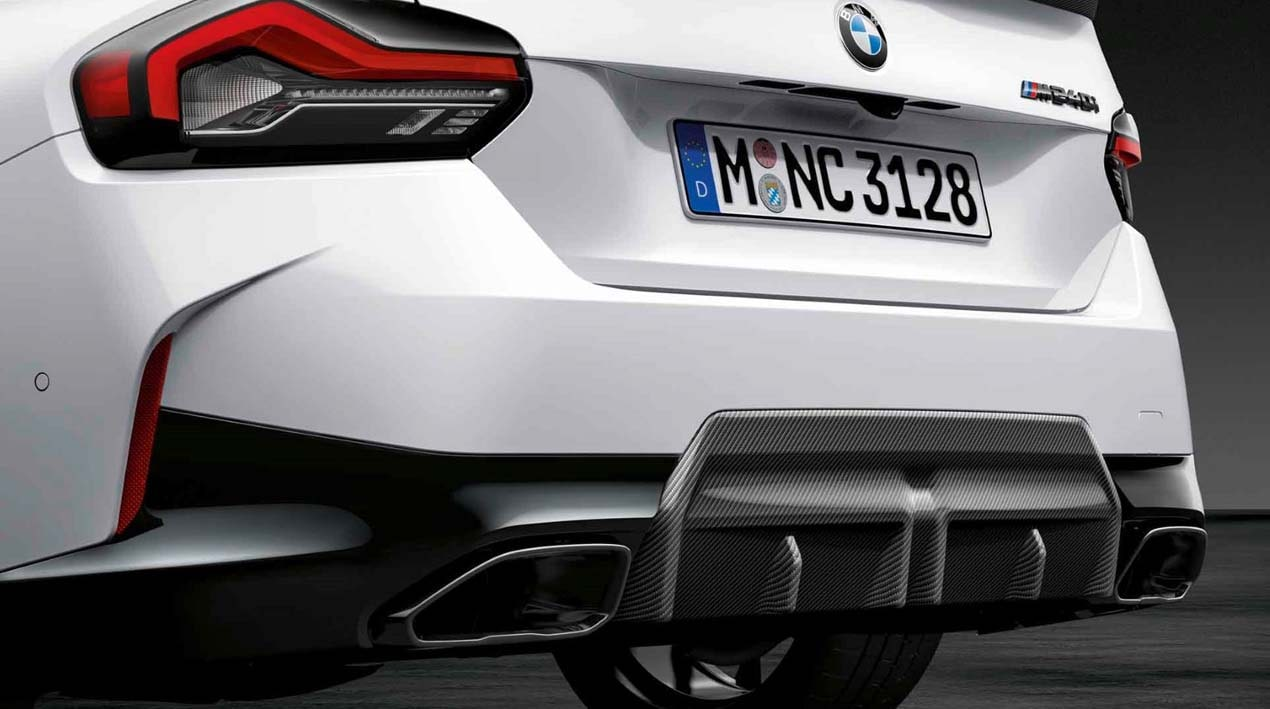 Genuine M Performance Rear Diffuser Carbon Replacement Fits G42 51125A36893