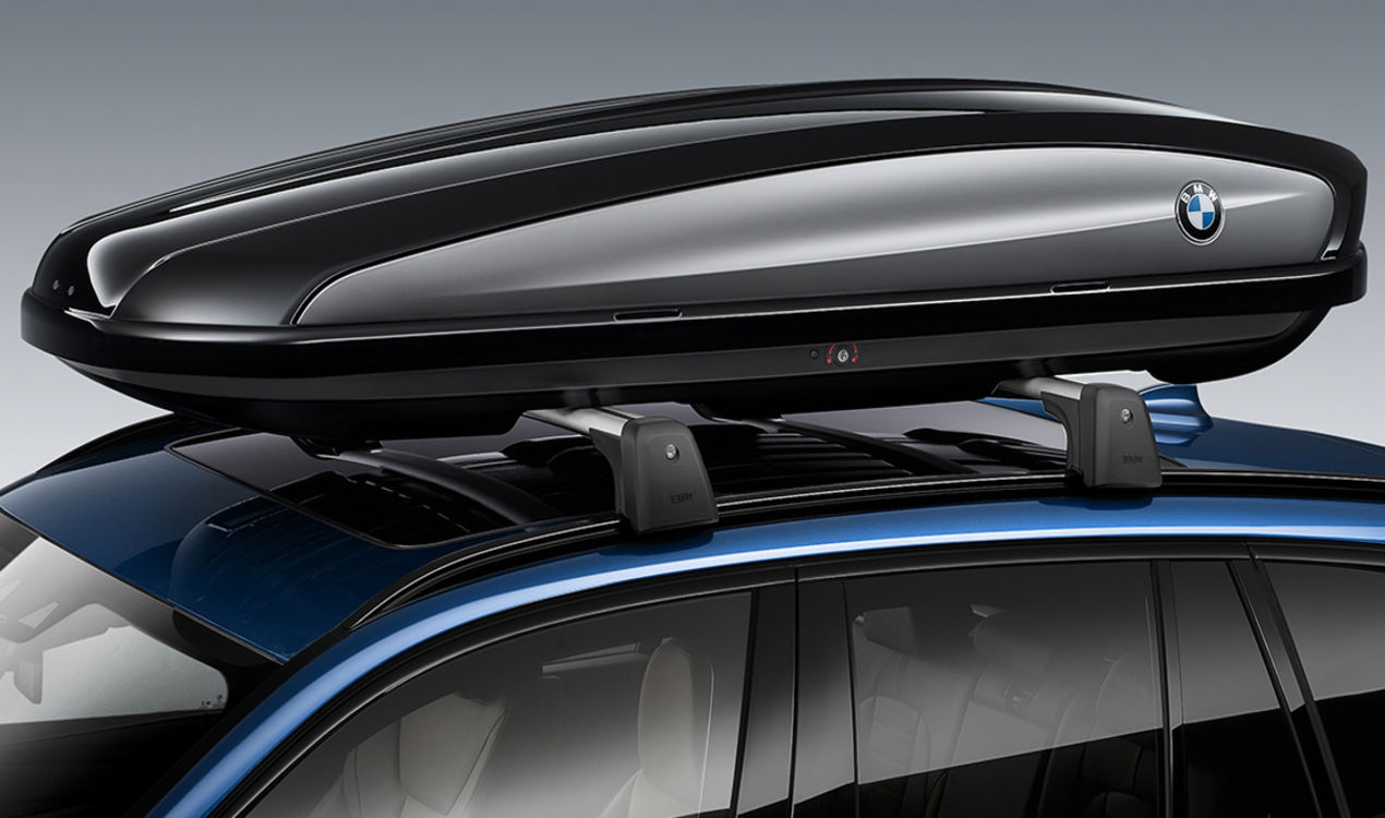 Genuine Roof Box 320 Litres Black ABS Plastic Up To 50kg 82 73 2 420 634