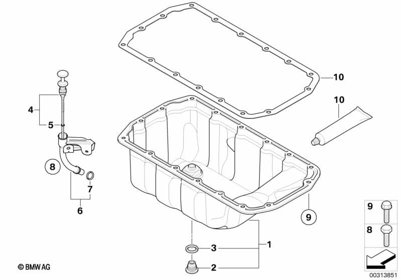 Genuine Gasket Ring 11 13 7 546 275 view 2
