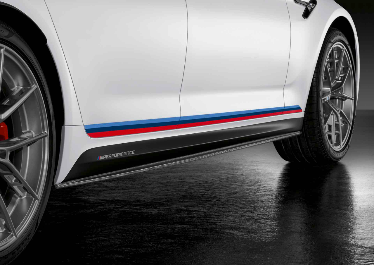 Genuine M Performance Right Left Side Sill Foil 51 14 5 A1D 139 view 2