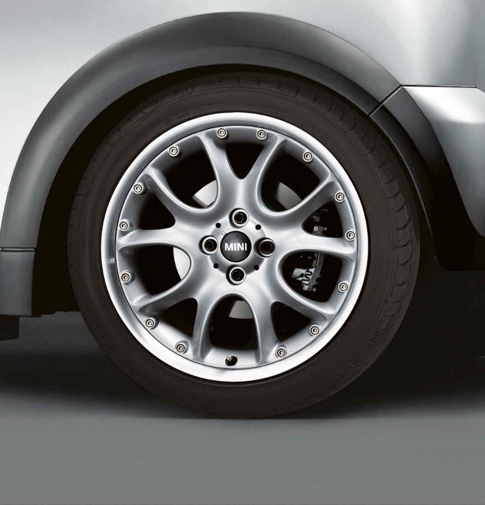 Genuine 17" Inch Alloy Wheel Web-Spoke Composite R98 Silver 36 11 6 775 686 view 2