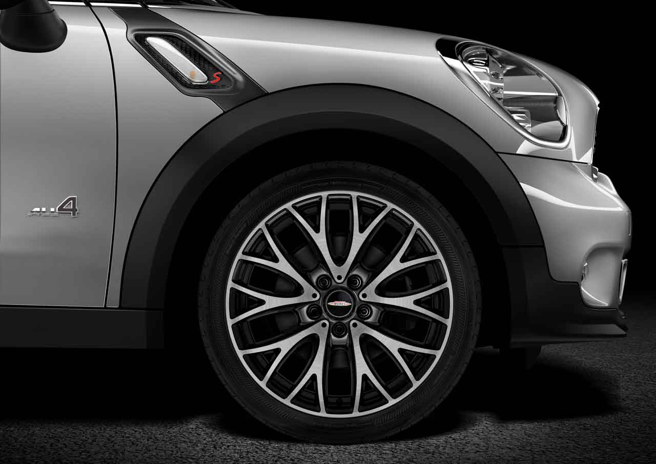 Genuine 19" JCW Alloy Wheel Cross-Spoke R134 Burnished Black 36 11 6 854 451 view 2