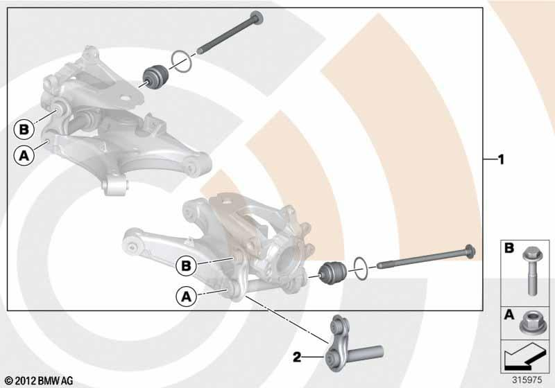 Genuine Repair Kit For Ball Joint Rear view 2