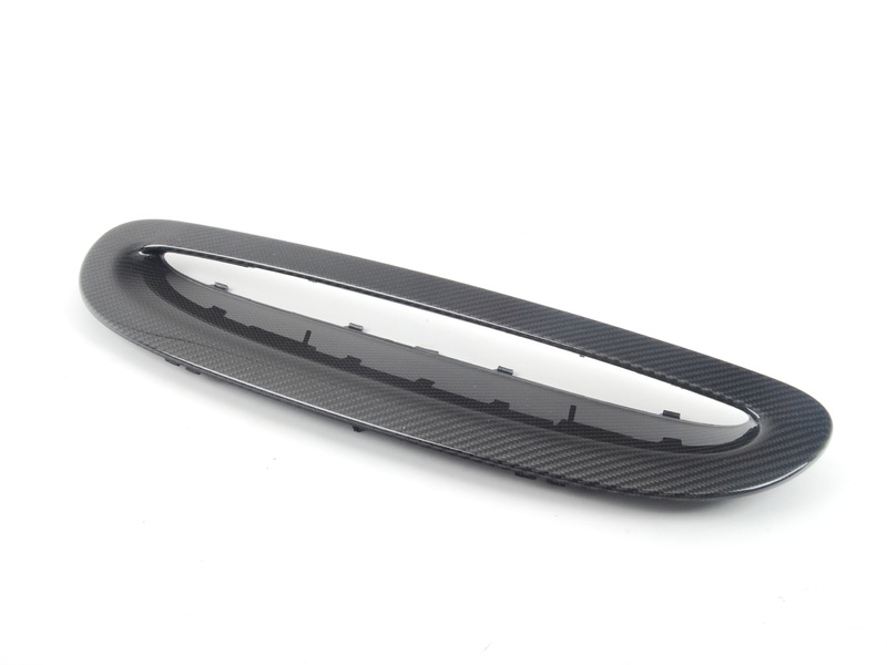 Genuine Air Inlet Trim / Bonnet Hood Scoop Carbon 51 14 2 353 346 view 2