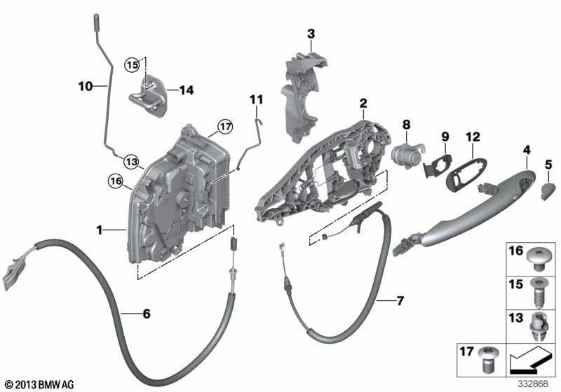 Genuine Covering Cap Clubman Countryman 51 21 7 431 945 view 2