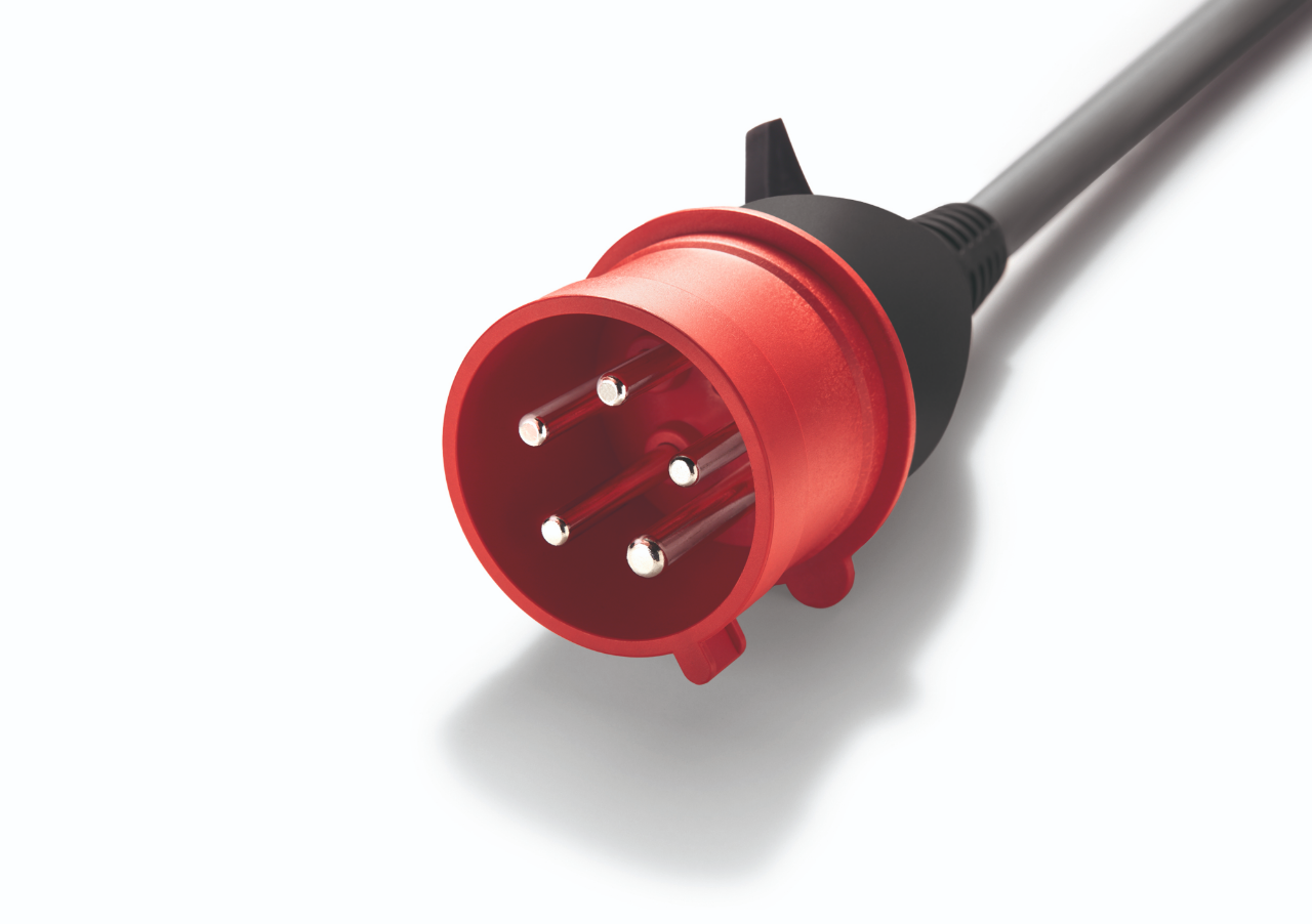 Genuine Car Charging Adapter Cable CEE 32 A Amps Red 3 Phase 61 90 5 A13 8D8 view 2