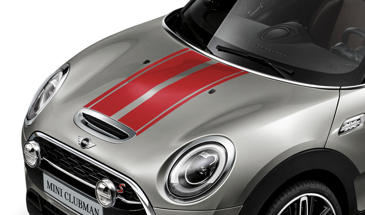Genuine Dual Sport Body Kit Decorative Stripes Red Set 51 14 2 413 161 view 2
