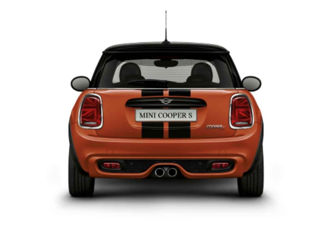 Genuine Bonnet Trunk Set Sport Stripes Decal in Black 51 14 2 414 310 view 2