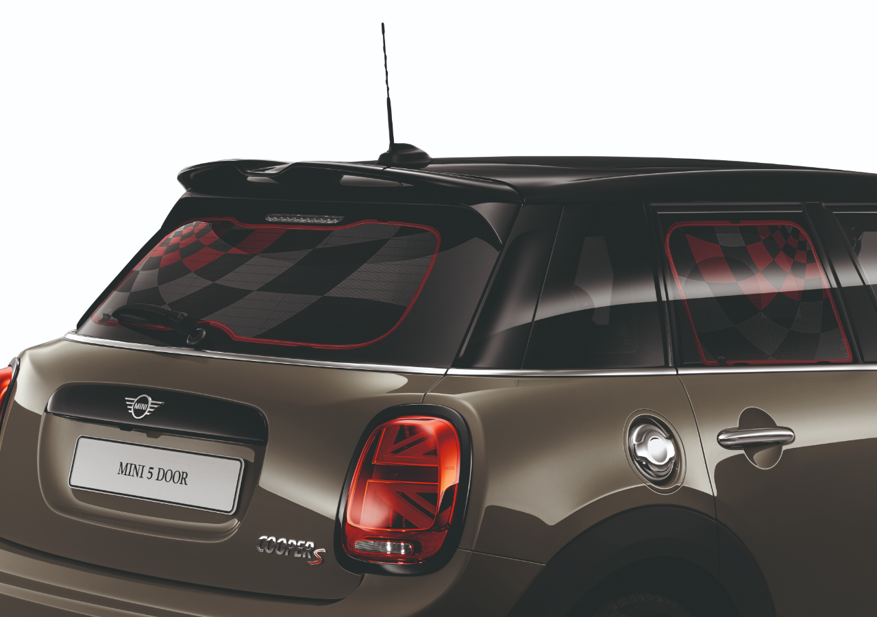 Genuine Rear Side Windows Sun Visor Blind Protector JCW Pro 51 46 2 358 066 view 2