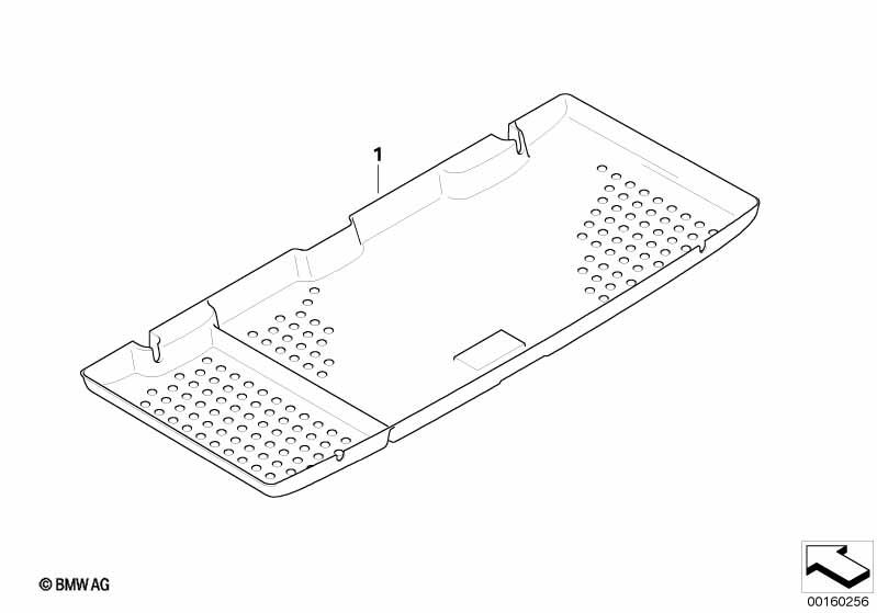 Genuine Cooper S Logo Fitted Luggage Compartment Boot Mat 51 47 2 182 515 view 2