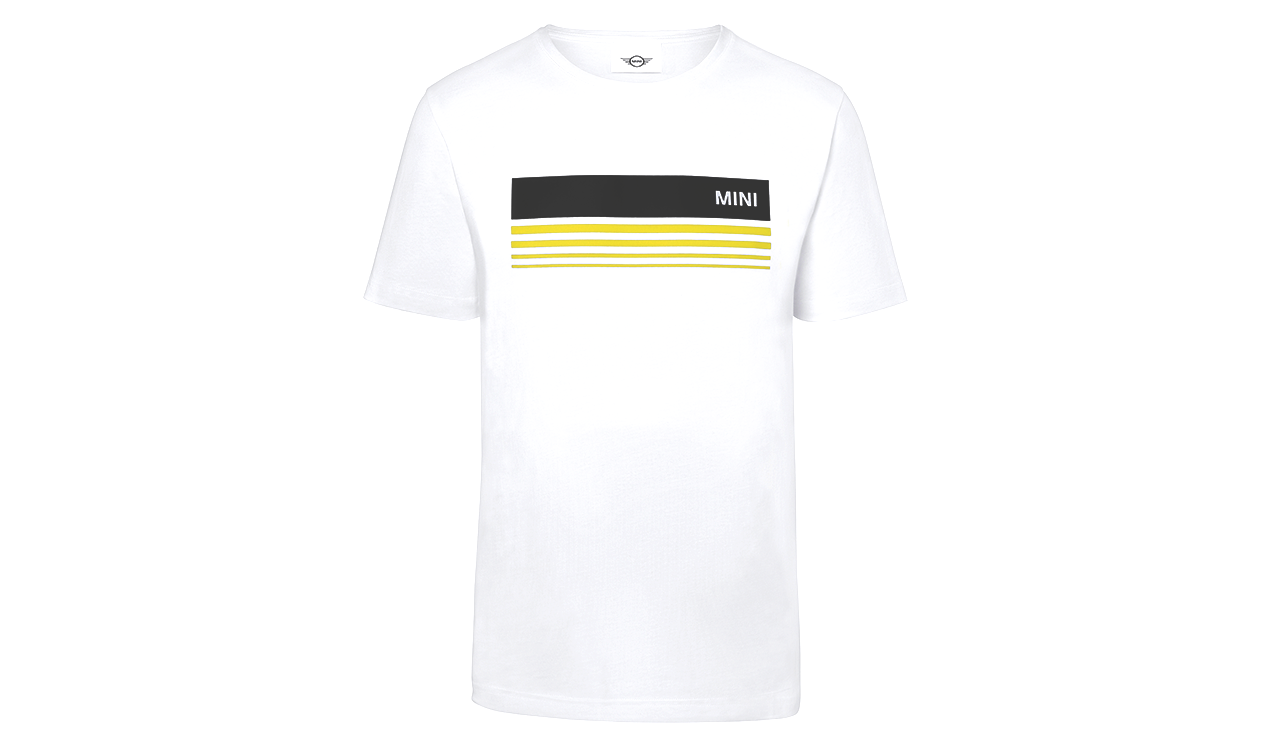 Genuine D Stripes Wordmark Mens T-Shirt Tee Top Cotton Round Neck    view 2