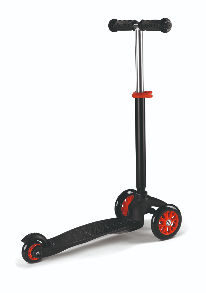 Genuine Childrens Kids Scooter Black Orange Push Ride On 80 93 5 A51 989 view 2
