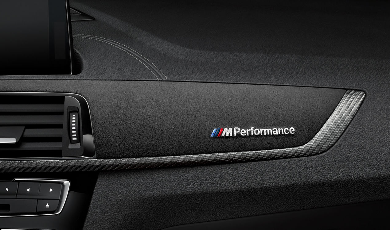 Genuine M Performance Interior Trim Finishers Carbon Alcantara 51 95 2 454 350