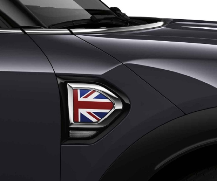 Genuine Countryman Union Jack Style Pack - Scuttle & Mirror + Lock Caps view 2