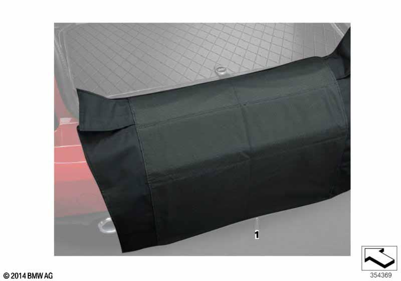 Genuine Protective Trunk Boot Liner Mat For Loading Edge 51 47 2 407 204 view 2
