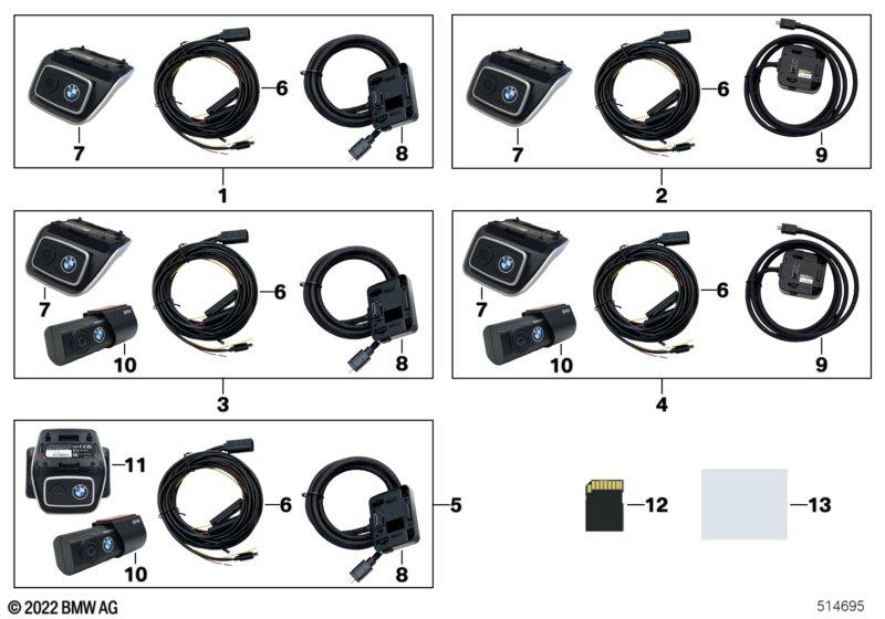 Genuine Advanced Car Eye 3.0 Rear Camera Dash Cam 66 21 5 A44 498 view 2