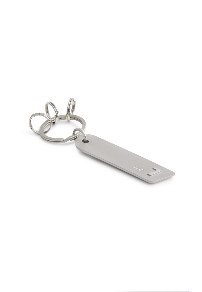 Genuine Keyring The 1 Series Metal Silver Car Key Ring Accessory 80 27 5 A87 978 view 2