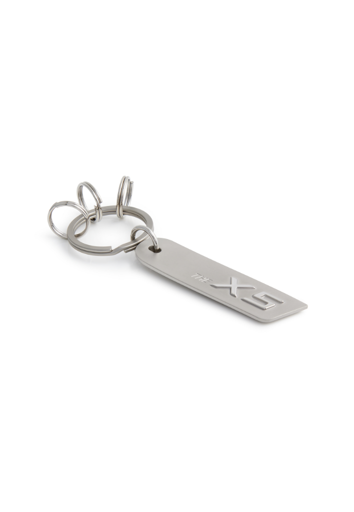 Genuine Keyring The X5 Series Metal Silver Car Key Ring 80 27 5 A87 989 view 2