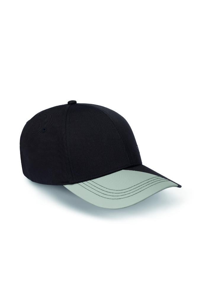 Genuine Baseball Cap  Panel Adjustable Car Face Detail Black Grey view 2