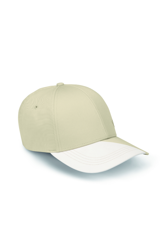 Genuine Baseball Cap  Panel Car Face Detail Vibrant Silver White view 2