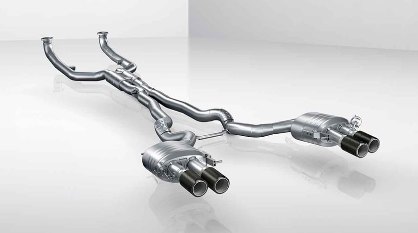 Genuine M Performance Silencer System Exhaust Fits F10 18302344071 view 2