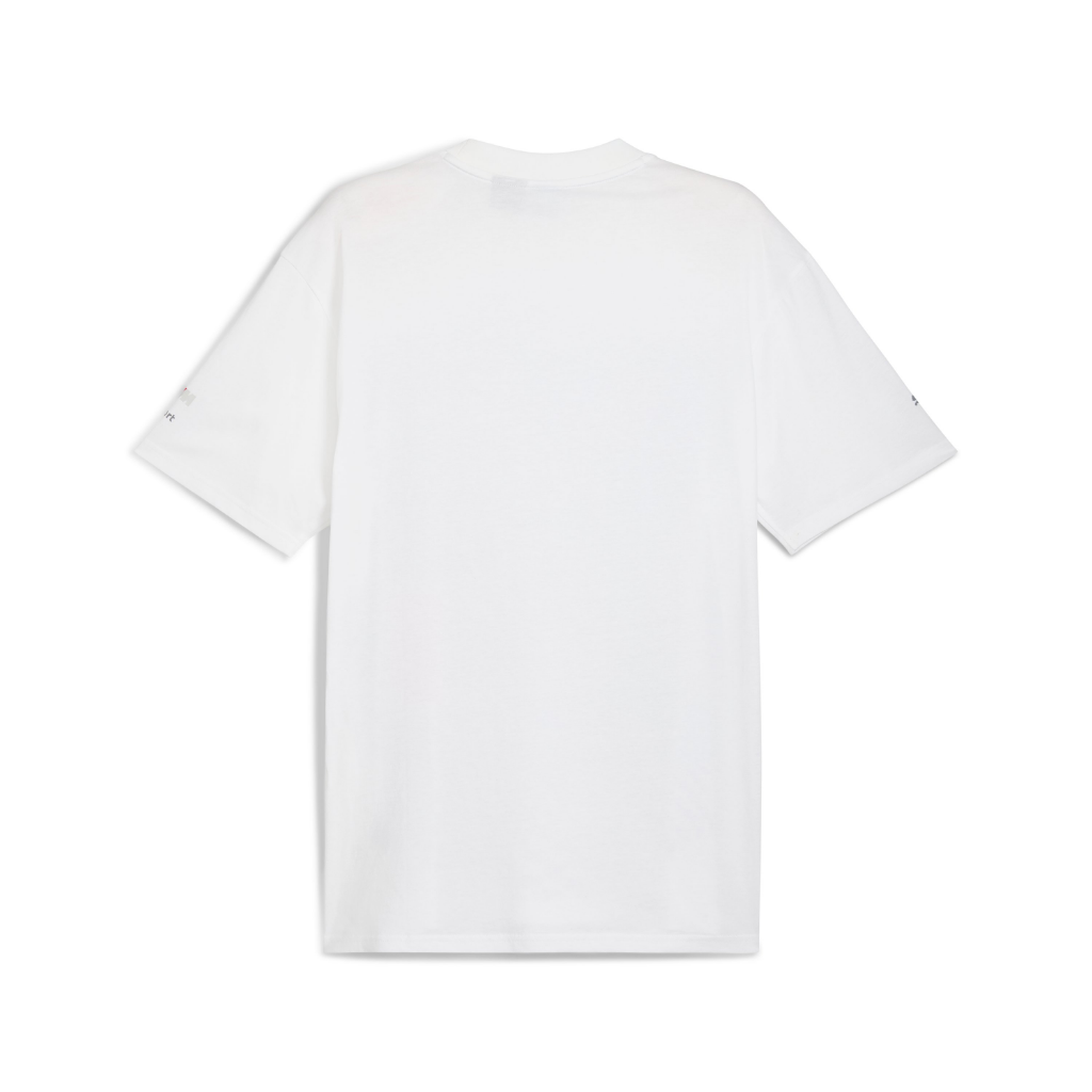 Genuine M Motorsport Big Graphic Unisex Mens Womens T Shirt White Relaxed view 2