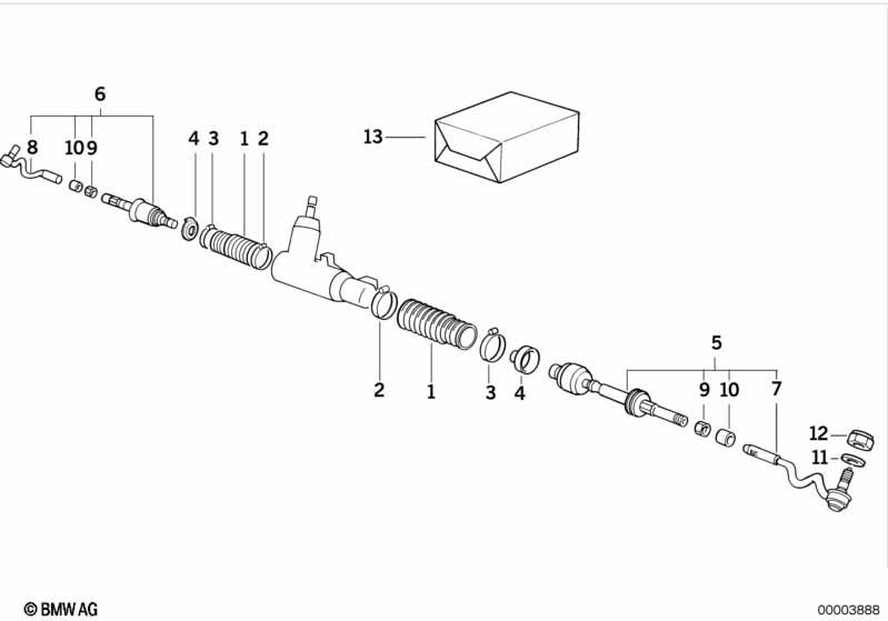 Genuine Steering Angle Stop Retrofit Kit 32 11 1 140 479 view 3