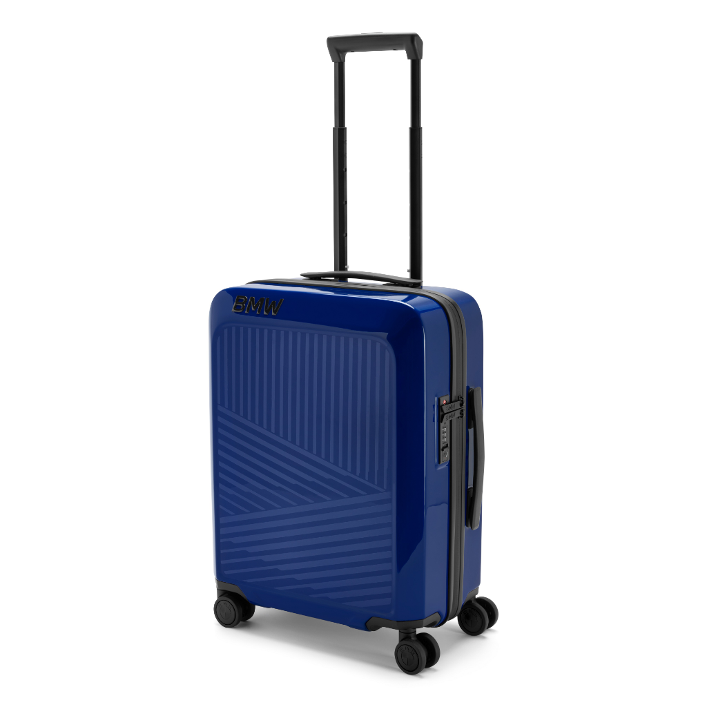 Genuine Boardcase Blue L Hard Shell  Wheels Suitcase Luggage view 2