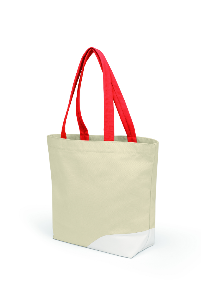Genuine Shopper Bag Car Face Detail Wordmark Vibrant Silver White Rebel Red 80 22 5 B32 0D1 view 2