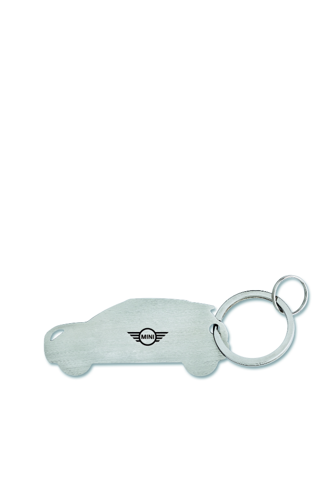 Genuine Keyring Aceman Silver Stainless Steel Car Key Ring Accessory 80 27 5 B32 0E9 view 2
