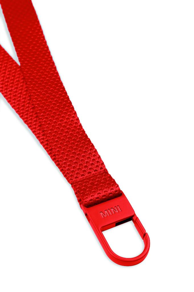 Genuine Lanyard Ribbon Neck Strap ID Badge Card Pass Holder Rebel Red 80 27 5 B32 120 view 2