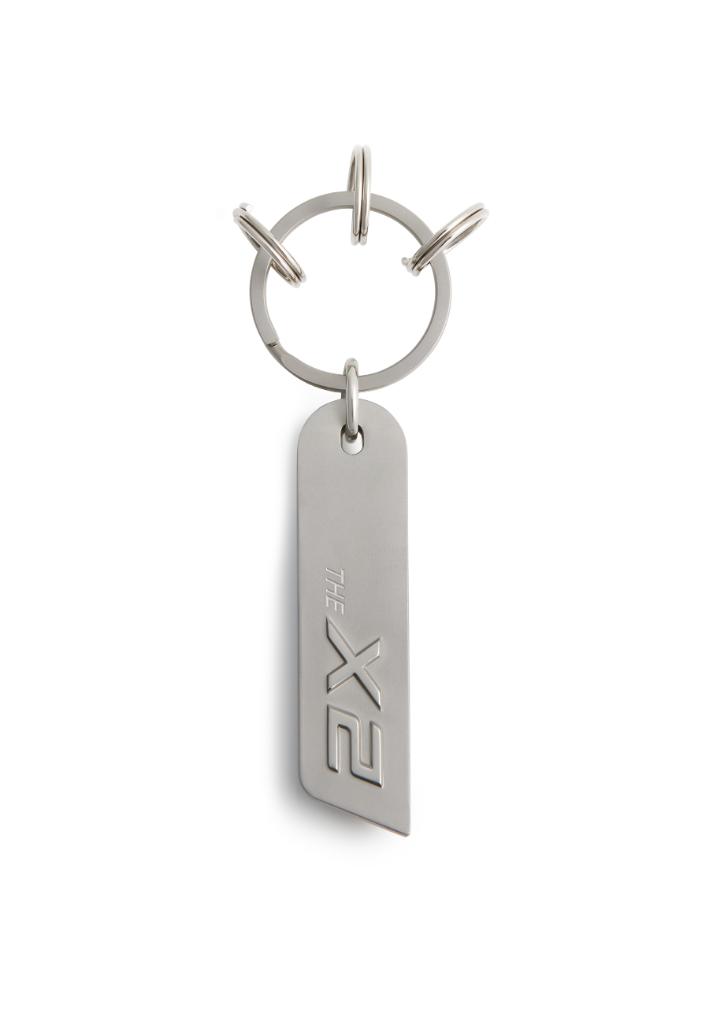 Genuine Keyring The X2 Series Metal Silver Car Key Ring 80 27 5 A87 986 view 2
