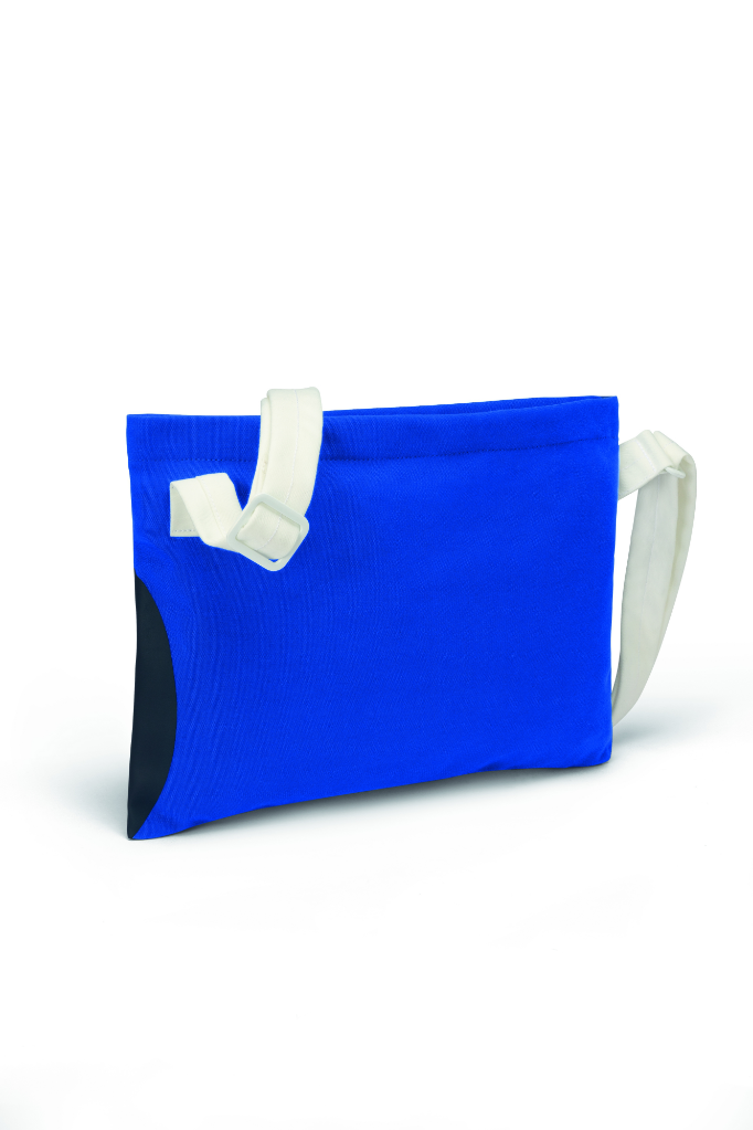 Genuine Musette Shoulder Bag Car Face Detail Blazing Blue Indigo White 80 22 5 B32 0C6 view 2