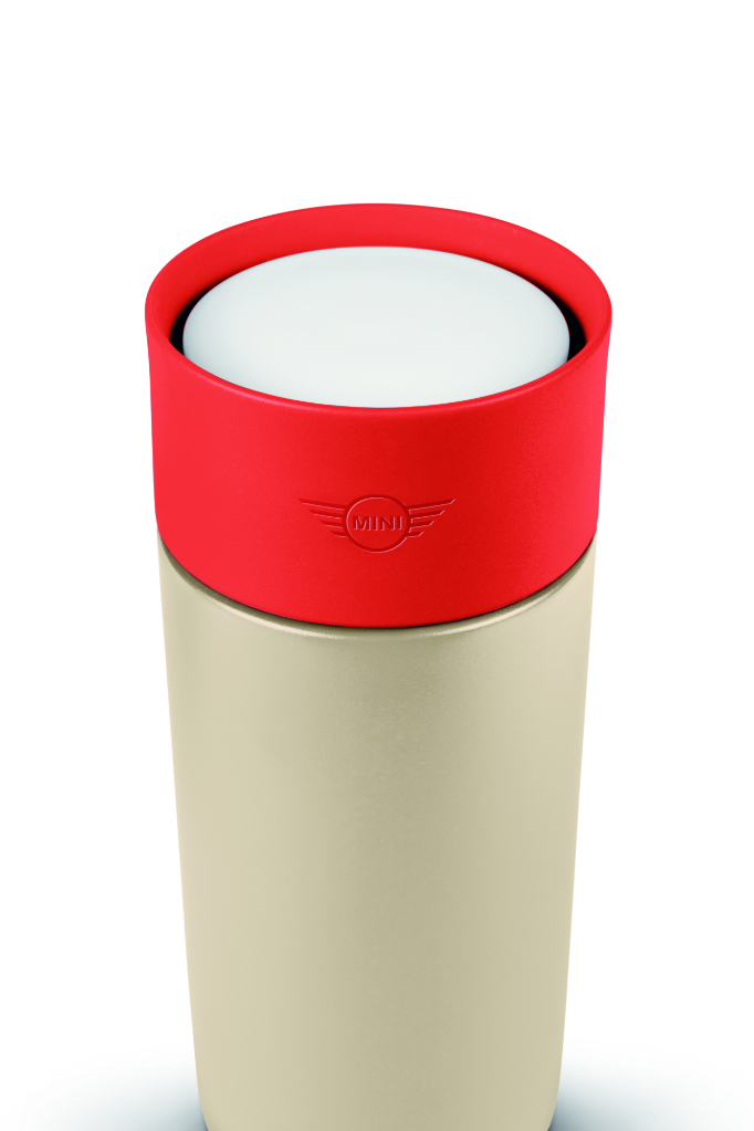 Genuine Travel Mug Colour Block 500ml Vibrant Silver Rebel Red White 80 28 5 B32 110 view 2