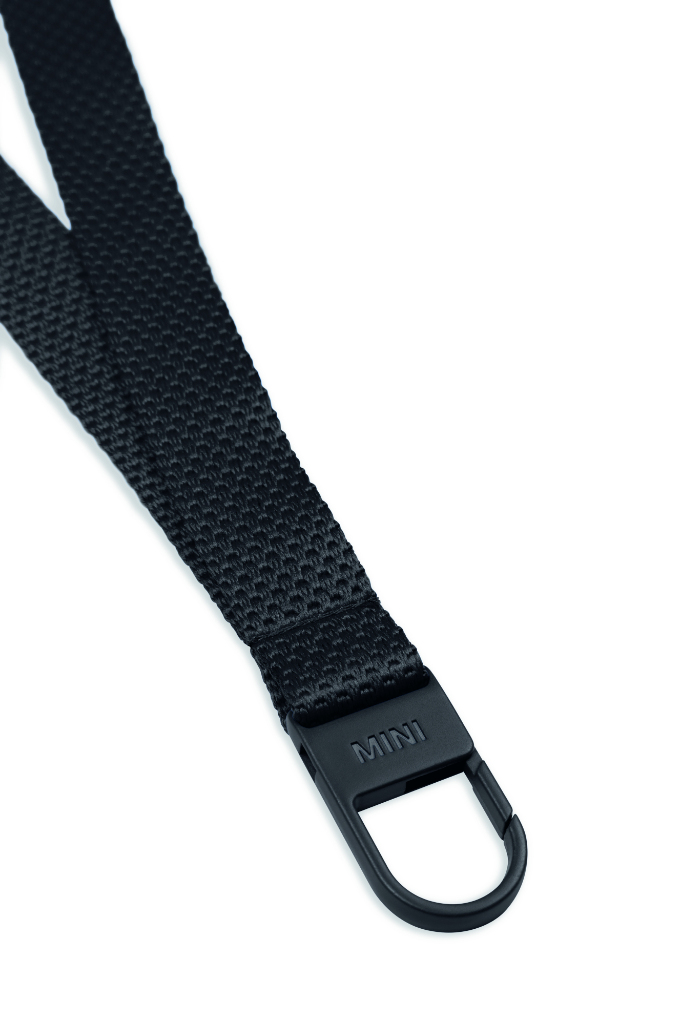 Genuine Lanyard Ribbon Neck Strap ID Badge Card Pass Holder Black 80 27 5 B32 119 view 2