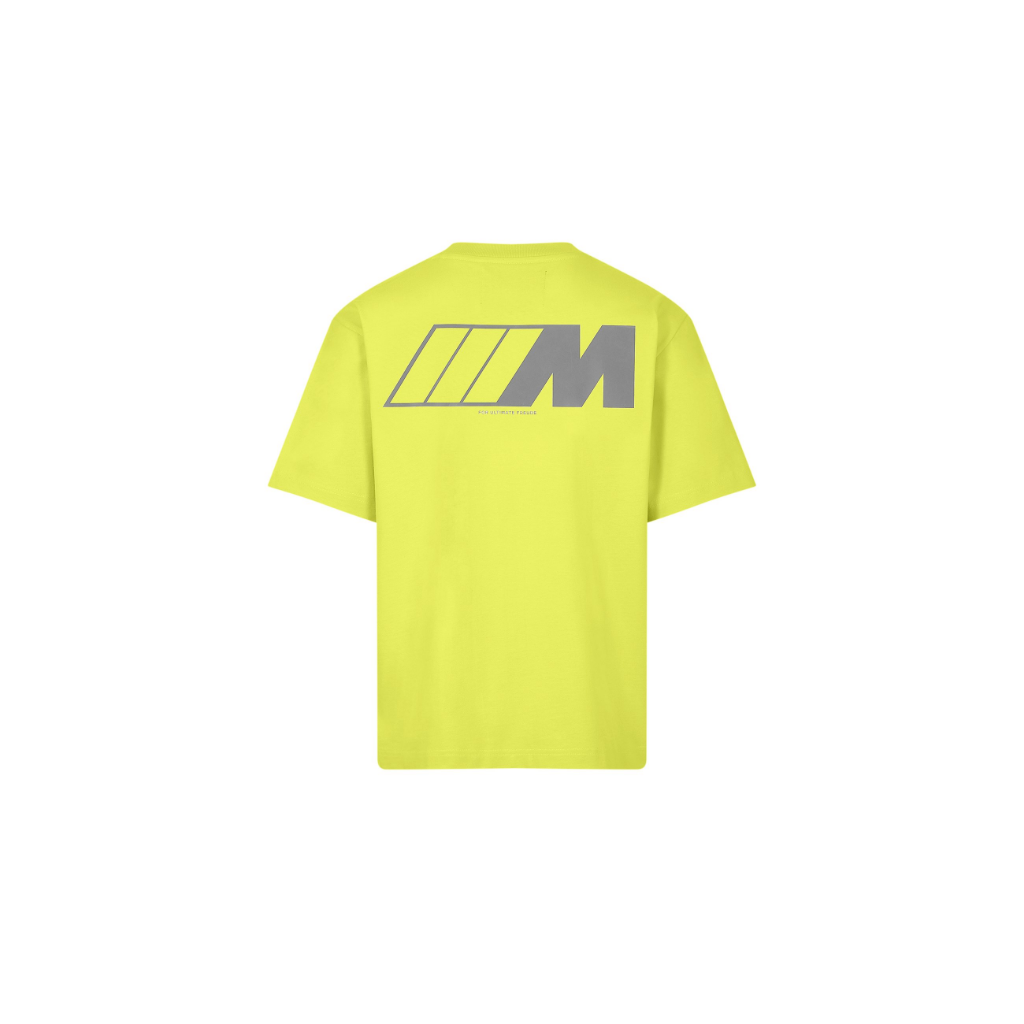 Genuine M Unisex Mens Womens T Shirt Tee Top Short Sleeve Yellow Cotton view 2
