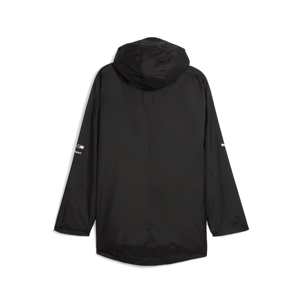 Genuine M Motorsport Mens Jacket Black Top Shield Hood Adjuster Full Zip view 2