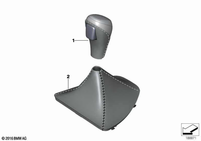 Genuine Performance Sport Gear Shift Selector Knob 25 16 2 153 758 view 3
