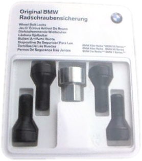Genuine Wheel Locks Set M14x1.25 Fits F20 F20 LCI F21 F21 LCI 36132453961 view 3