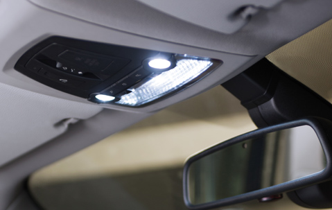 Genuine Interior Roof LED Light Module Pack of 4 63 12 2 212 787 view 3