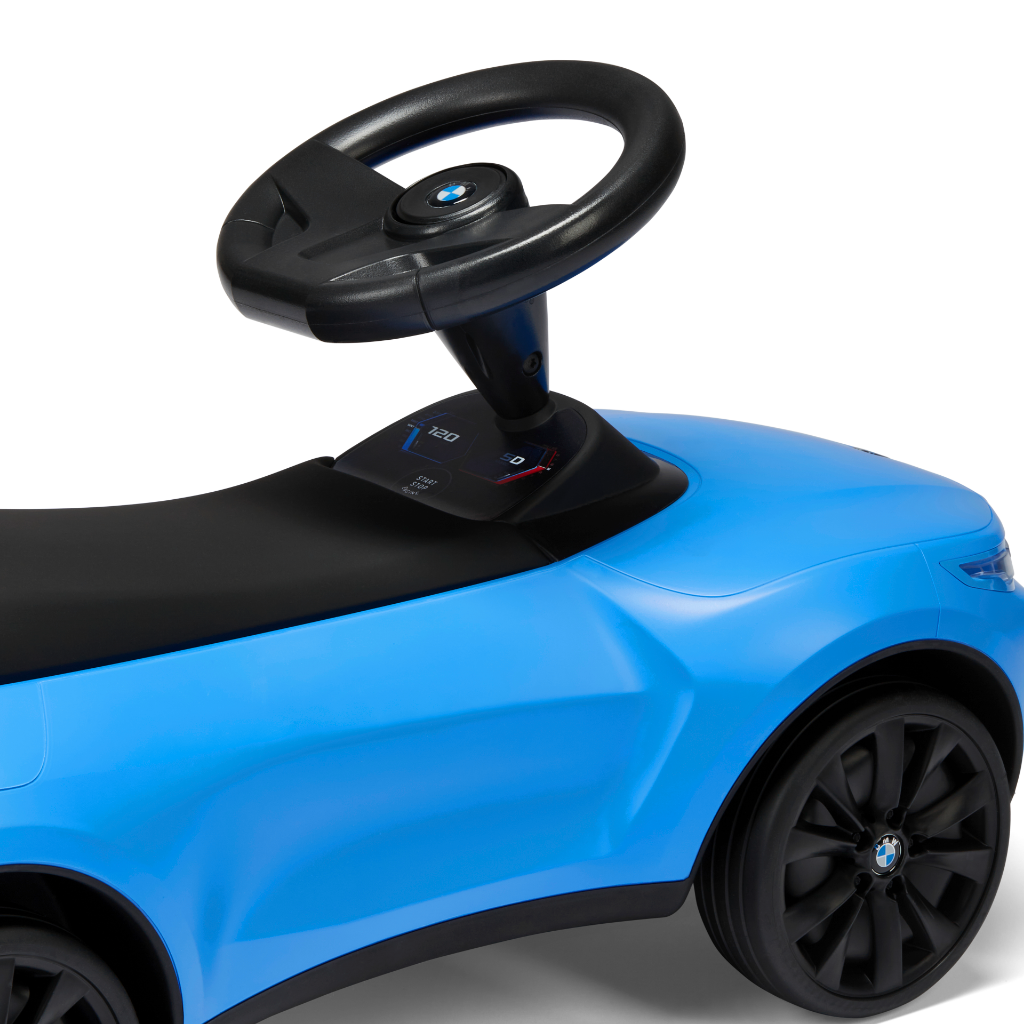 Genuine Baby Racer IV Blue Black Kids Childrens Ride On Push Toy 80 93 5 B30 8D5 view 2