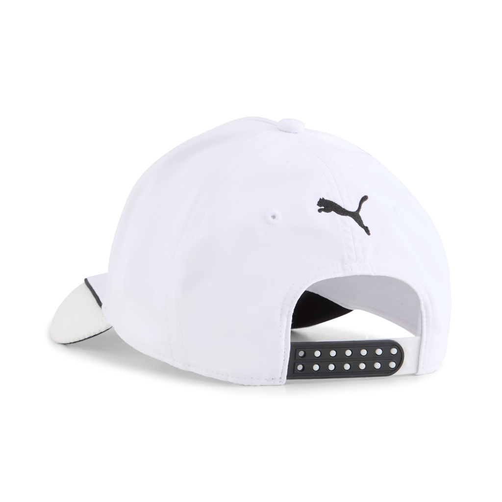Genuine M Motorsport Baseball Cap White Hat Adjustable  Panel view 2