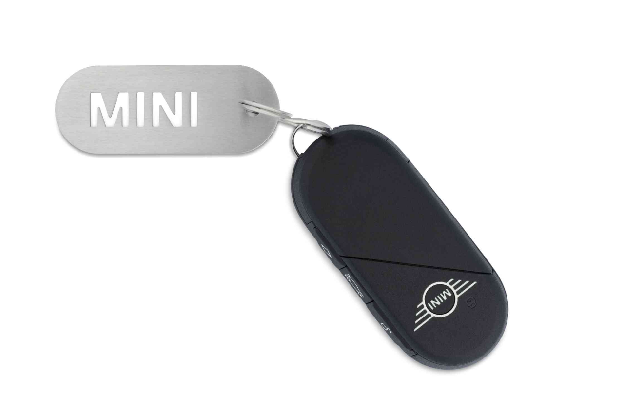 Genuine Wordmark Keyring Silver Stainless Steel Brushed 80275B54F33 view 2