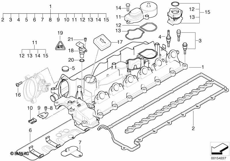 Genuine Crankcase Filter Oil Breather for M57N Diesel Engine view 3