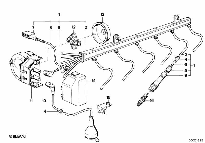 Genuine Spark Plug 12 12 9 070 999 view 3