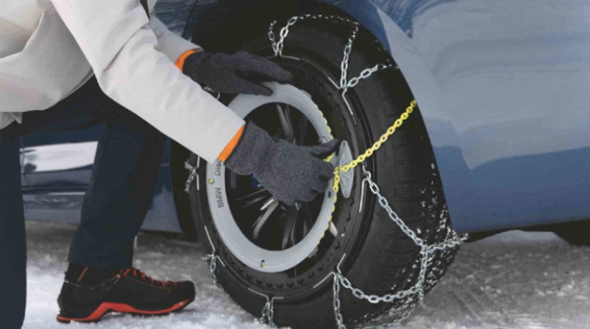 Genuine Snow Chain Disc Winter Essential Fits F80 F80 LCI 36112361864 view 2