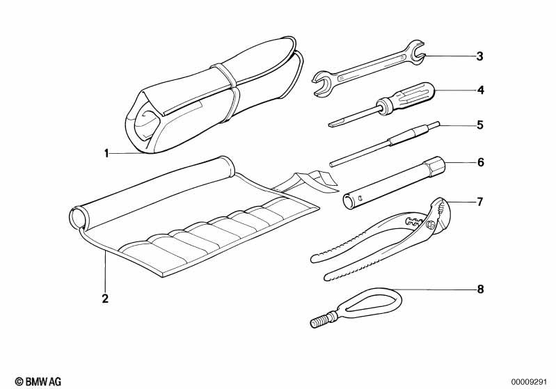 Genuine Spark Plug Wrench Tool 71 11 1 179 700 view 3