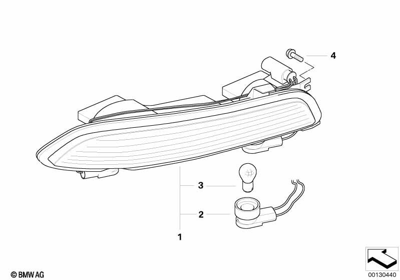 Genuine Tail Light Bulb Socket Flasher 63 21 6 942 453 view 3