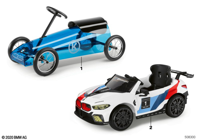 Genuine M8 GTE Ride On 12V Racing livery 80 93 5 A0A 712 view 3